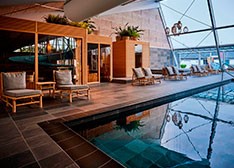 Bio sauna i den nye wellness afdeling. bio sauna